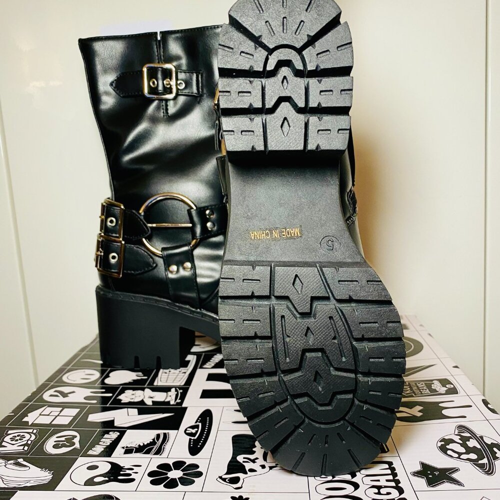Koi O-Ring Strap/Oblivion Grunge Switch Boots - Picture 3 of 5